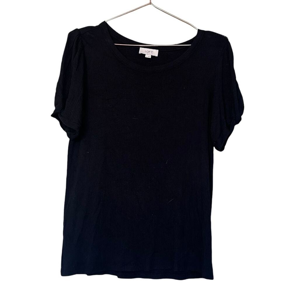 Loft outlet ribbed blouse size medium